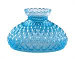 Shade 10^ Lt Blue Quilted Glass