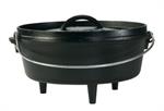 Camp Dutch Oven 6 Qt 10"Dia 3 3/4" Deep / Seasoned