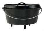 Camp Dutch Oven - 8 Qt 12" Dia. 5" Deep