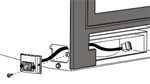 AC Harness w/ Receptacle, Replacement - C550