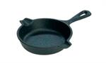 Ash Tray/ Spoon Rest - 3 1/2^ Skillet - Seasoned