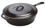 Chicken Fryer w/ Cover 5 Qt. 12^ Dia. / Seasoned
