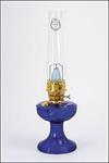 Cobalt Blue Lincoln Drape Lamp