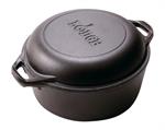 Double Dutch Oven & Casserole/Skillet Cover 10 1/4