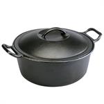 Dutch Oven 4 Qt 10 1/5^ Dia. Seasoned w/ Loop Hand