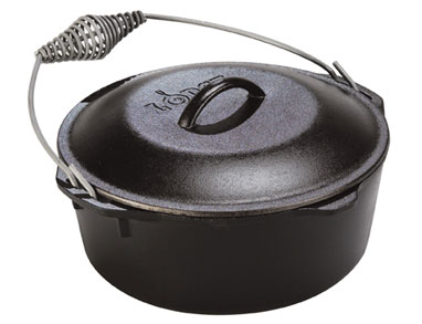 THE FAMOUS LODGE L8DD3 or LCC3 CAST IRON COMBO COOKER/SKILLET SET