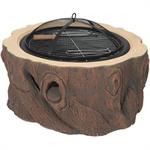 Fire Pit - Wood Stump Design