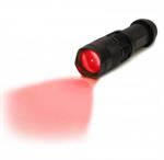 Flashlight with Red LED Bulb