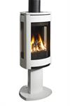 GF 370 DVII W/ Screen - White Enamel