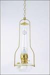 Hanging Deluxe Brass Lamp w/o Shade