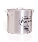 Hot Pot w/ Spigot - 20 Qt Aluminium