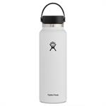 HydroFlask Insulated Bottle - 40oz WM- White