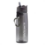 LifeStraw Water Bottle w/ 2-Stage Filtration/ Grey