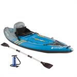 QuikPak K1 Coverless Sit-On-Top Kayak
