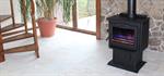 TLC-2000 Coal Stove - w/  Black Door