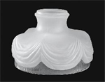 Shade - 10^ Satin w/Cl- Draped