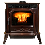 XXV Pellet Stove - TC - Majolica Brown