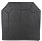 Charcoal 40 x 40 Classic Edge Pad - Corner