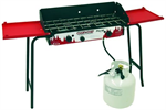 Cooker Double Burner - w/Side Shelves - Pro 60