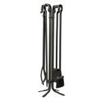 Tool Set - 5 Piece 36^ Black Wrought Iron