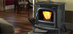 XXV Pellet Stove - TC - Black