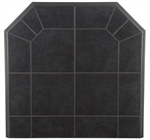 Olympic Gray 40 x 40 Classic Edge Pad - Corner