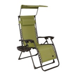 Lounge Chair w/ Canopy - Sage Green