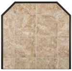 Travertine 18 x 48 Classic Edge Extension Pad