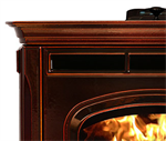 Absolute 43 Pellet Stove - Majolica Brown