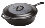 Chicken Fryer w/ Cover 5 Qt. 12^ Dia. / Seasoned