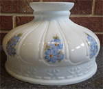 Blue Flowered Design Shade 10^