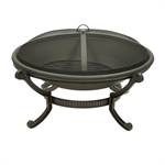 Fire Pit - Round Bronze