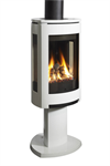 GF 370 DVII W/ Screen - White Enamel