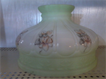 Green Top Tint / Peach Flowered Design Shade 10^