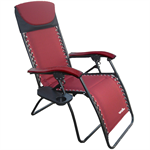 Patio Recliner Regular Deluxe Burgundy