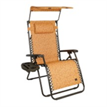 Lounge Chair w/ Canopy - Amber Leaf