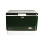 54 Qt. Vintage Steel Belted Cooler - Green