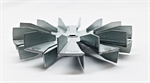 Fan Blade Double Paddle For Combustion Blower / 5