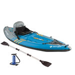 QuikPak K1 Coverless Sit-On-Top Kayak