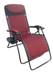 Patio Texline Recliner - King Size / Burgundy