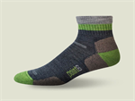 Block Stripe Light Mini Crew, Gray, Large