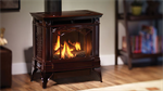 H355-10 DV Stove Timberline Brown