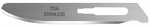 #70A Stainless Steel Blades - One Dozen