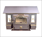 Elite Insert / Black - Coal Burning w/Black Door