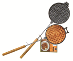 Waffle Iron - Cast Iron - 23^ Length